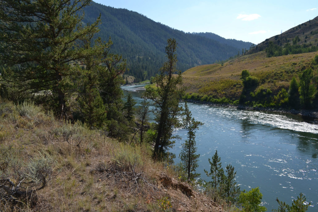 Vacant Lot on the Snake River near Hoback, Wyoming, listed for $575,000